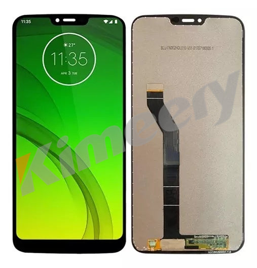 Tela sensível ao toque LCD para Motorola Moto G7 Power