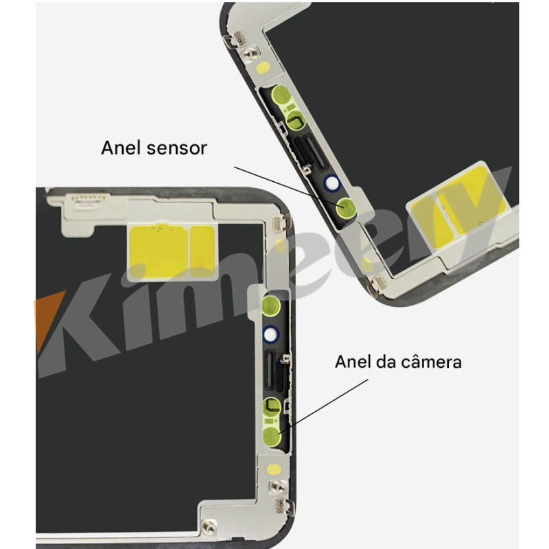 Substituição de tela de telefone HD+ VIVID Troca CI para iPhone 11 Pro Max