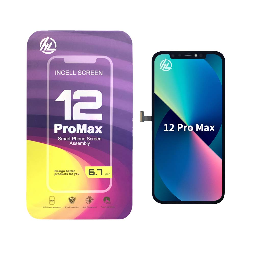 Substituição de tela de telefone HD+ VIVID para iPhone 12 Pro Max