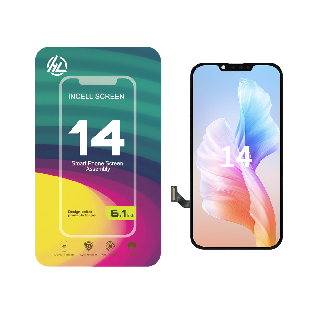 Substituição de tela de telefone HD+ VIVID para iPhone 14