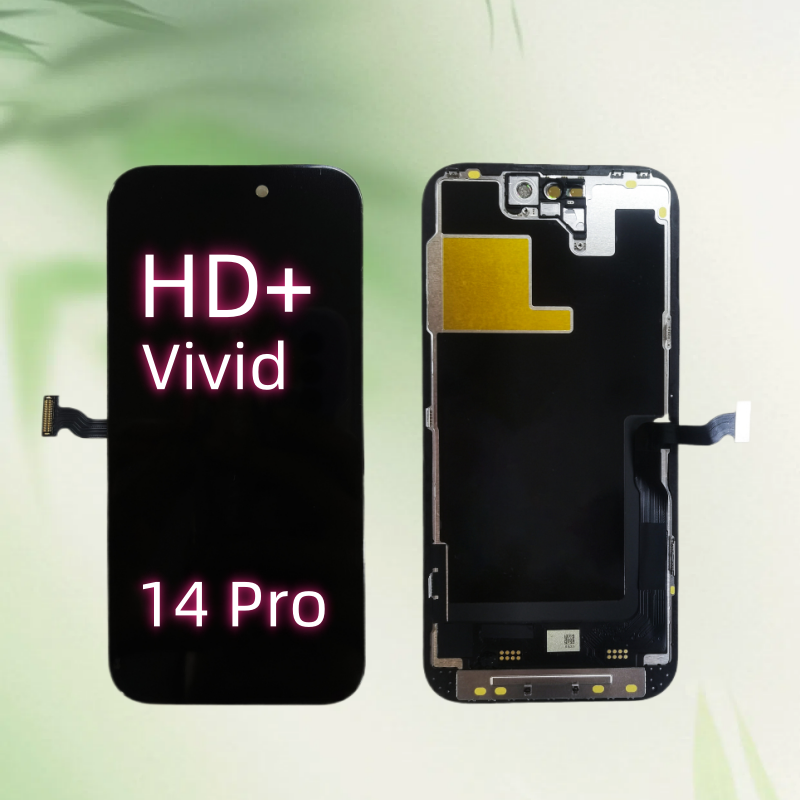 Substituição de tela de telefone HD+ VIVID para iPhone 14 Pro