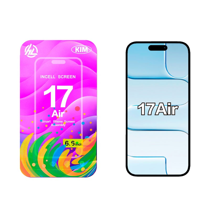 Tela de telefone HD+ VIVID para iPhone 17 Air