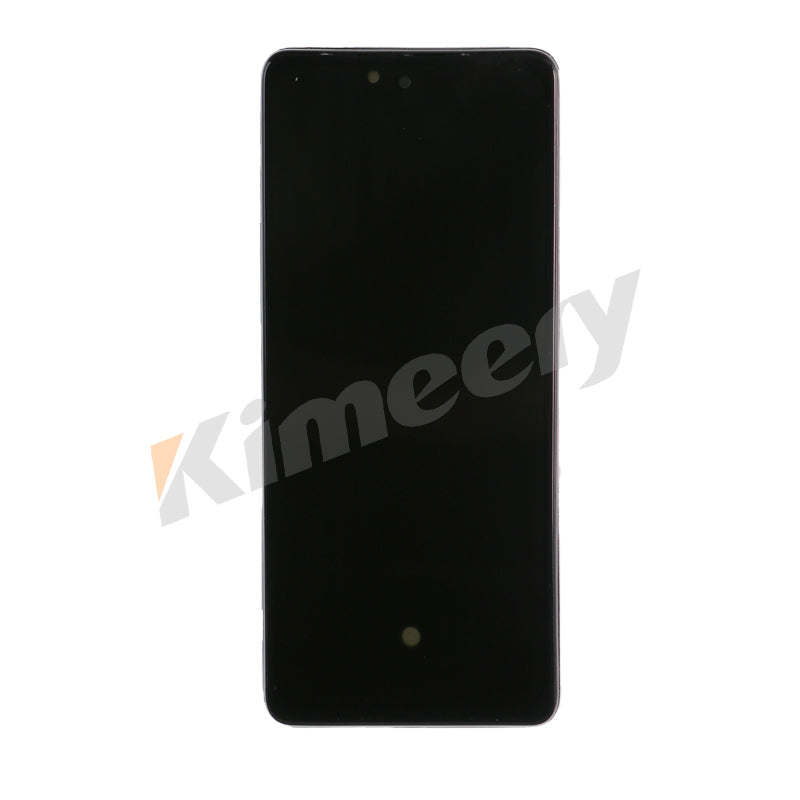 Frontal OLED com moldura com peças compatíveis para Samsung Galaxy A72 A725