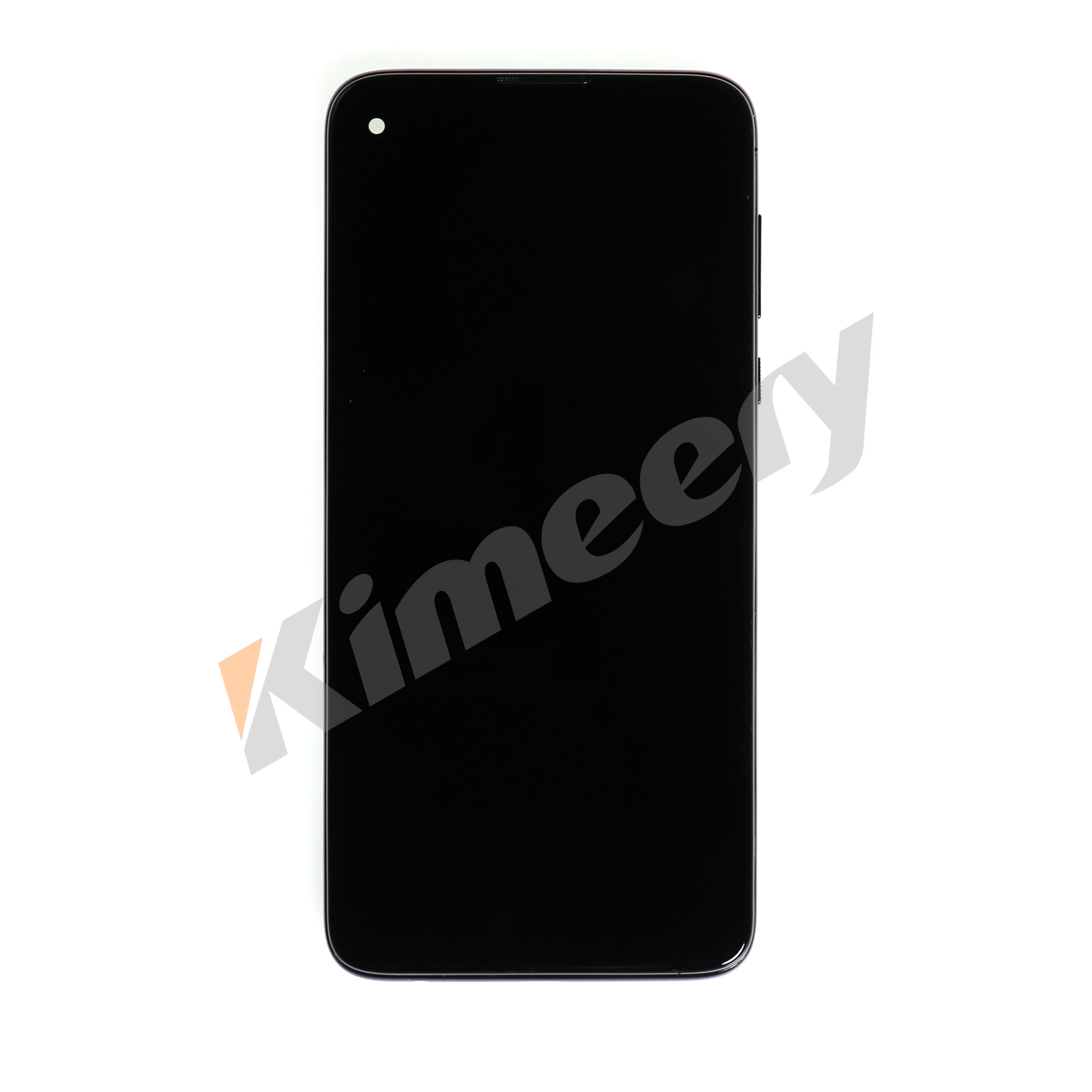 Tela LCD digitalizadora touchscreen com moldura para Motorola Moto G8 Power