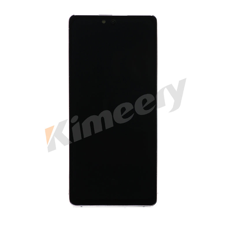 Conjunto de tela OLED com peças compatíveis para Samsung Galaxy S20FE (PRATA/ VERDE/ PRETO)