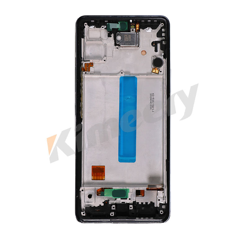 Conjunto de tela OLED com peças compatíveis para Samsung Galaxy A53 5G