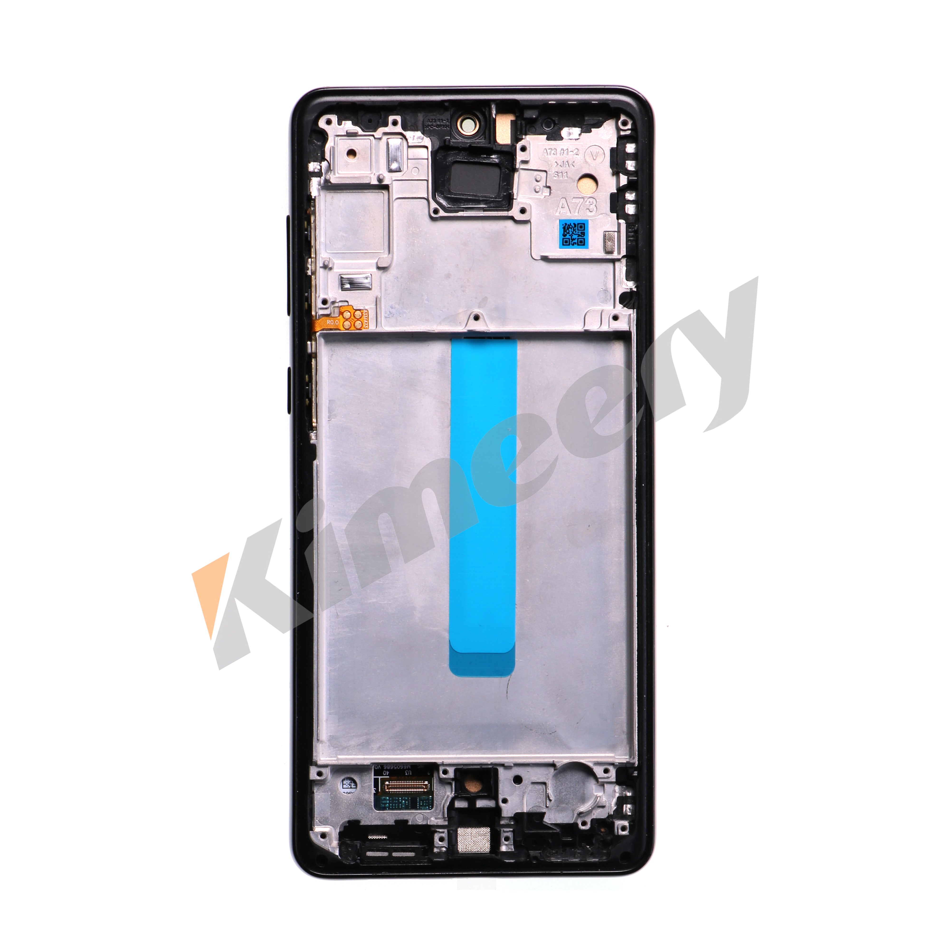 Conjunto de tela INCELL com moldura compatíveis para Samsung Galaxy A73 5G