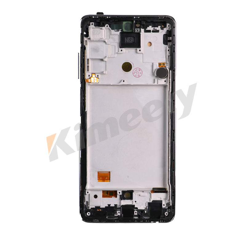 Frontal OLED com moldura com peças compatíveis para Samsung Galaxy A72 A725