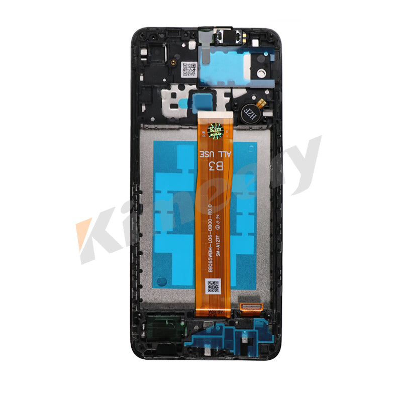 Conjunto de tela LCD com peças compatíveis para Samsung Galaxy A02