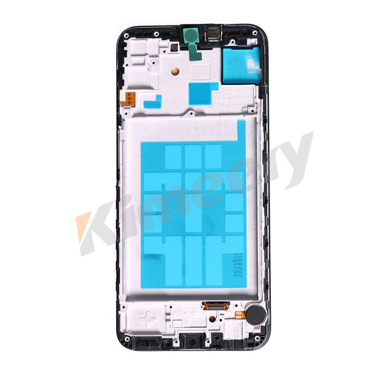 OLED screen with frame and parts compatible with Samsung Galaxy A15 A155