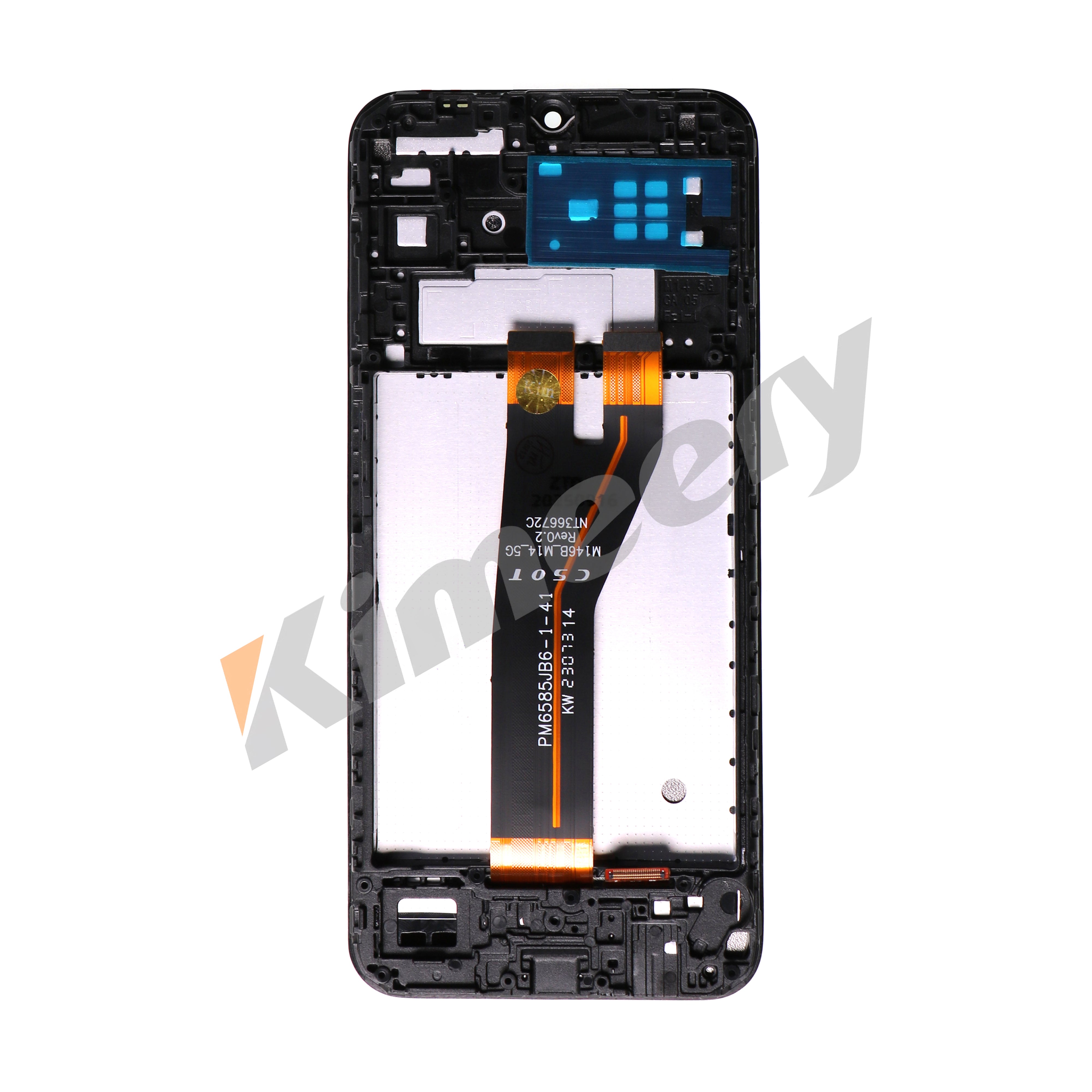 Tela LCD completa com moldura, sem acessórios, compatível com Samsung Galaxy M14