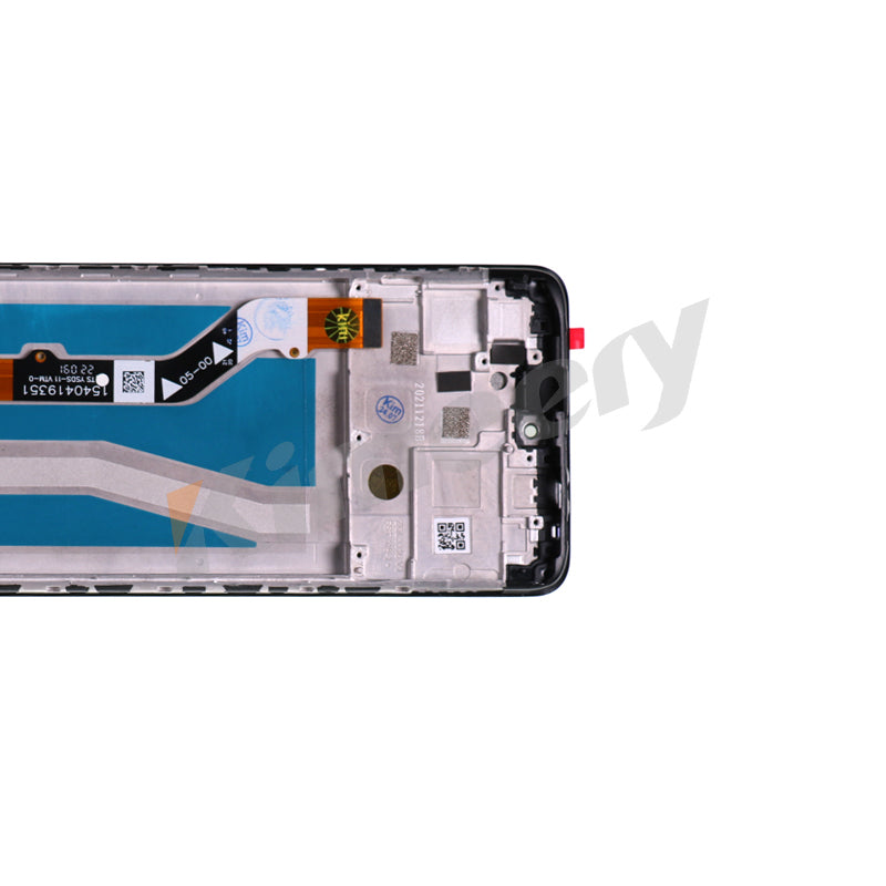 Pantalla LCD digitalizadora de pantalla táctil con marco para Motorola Moto G60