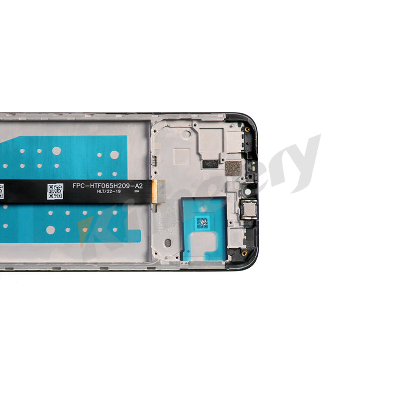 Tela sensível ao toque LCD National+ Parts para Motorola One Fusion