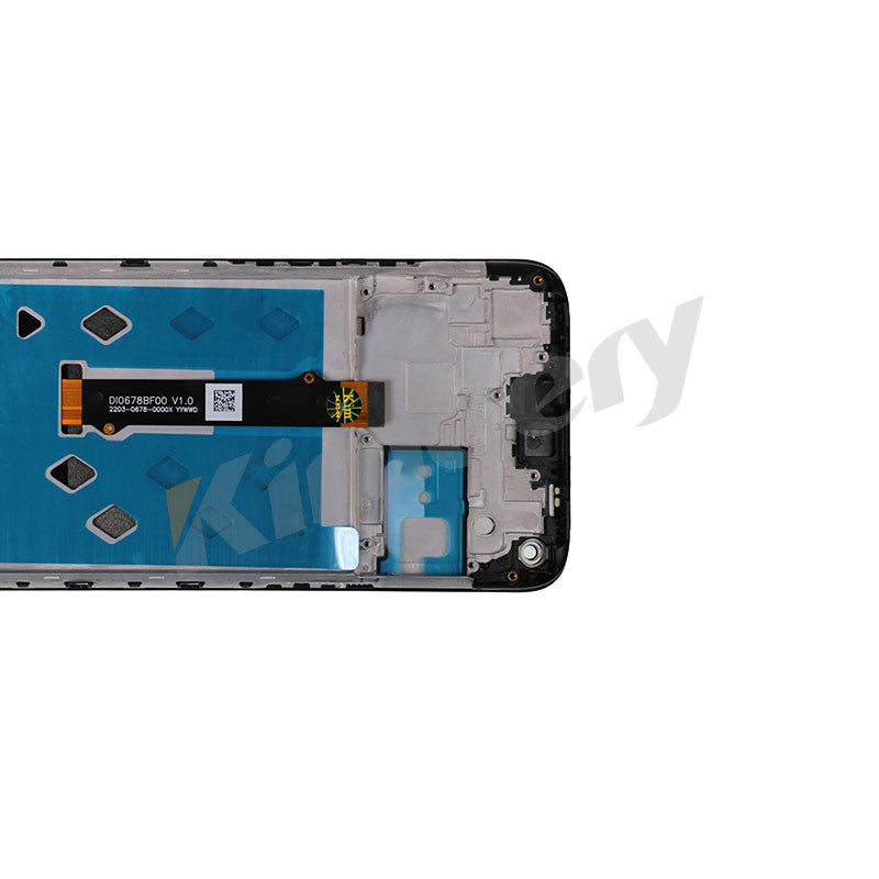 Tela sensível ao toque LCD Com Aro para Motorola Moto G9 Power