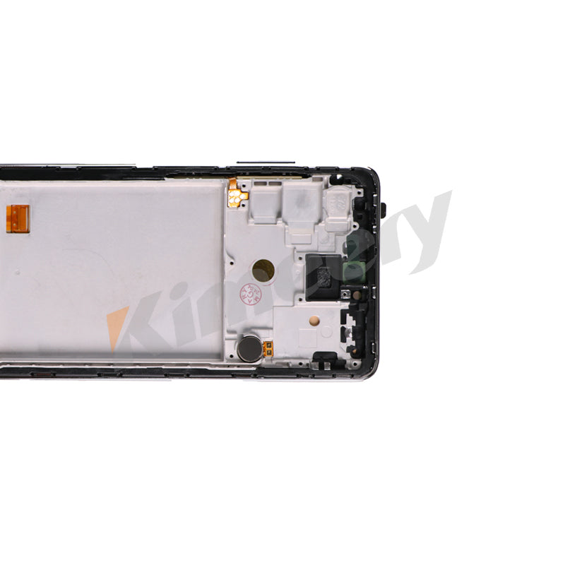 Frontal OLED com moldura com peças compatíveis para Samsung Galaxy A72 A725