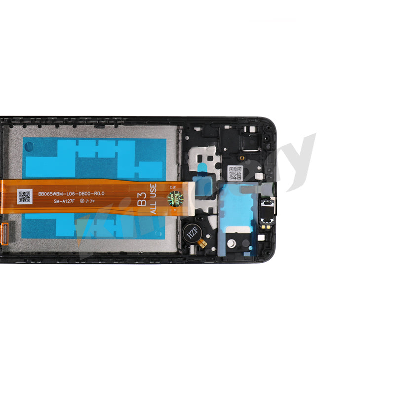 Conjunto de tela LCD com peças compatíveis para Samsung Galaxy A02