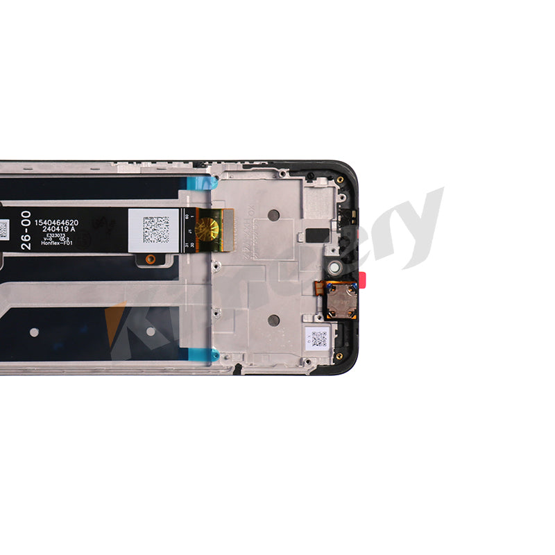 Pantalla LCD digitalizadora de pantalla táctil INCELL con marco y piezas para Motorola Moto G34