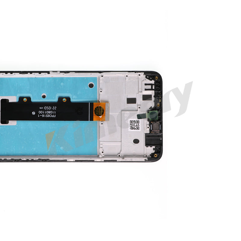 Tela sensível ao toque LCD National+ Parts para Motorola Moto G22