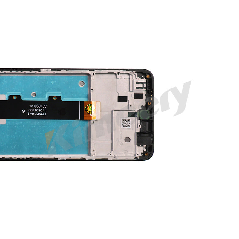 Tela sensível ao toque LCD Com Aro para Motorola Moto G22