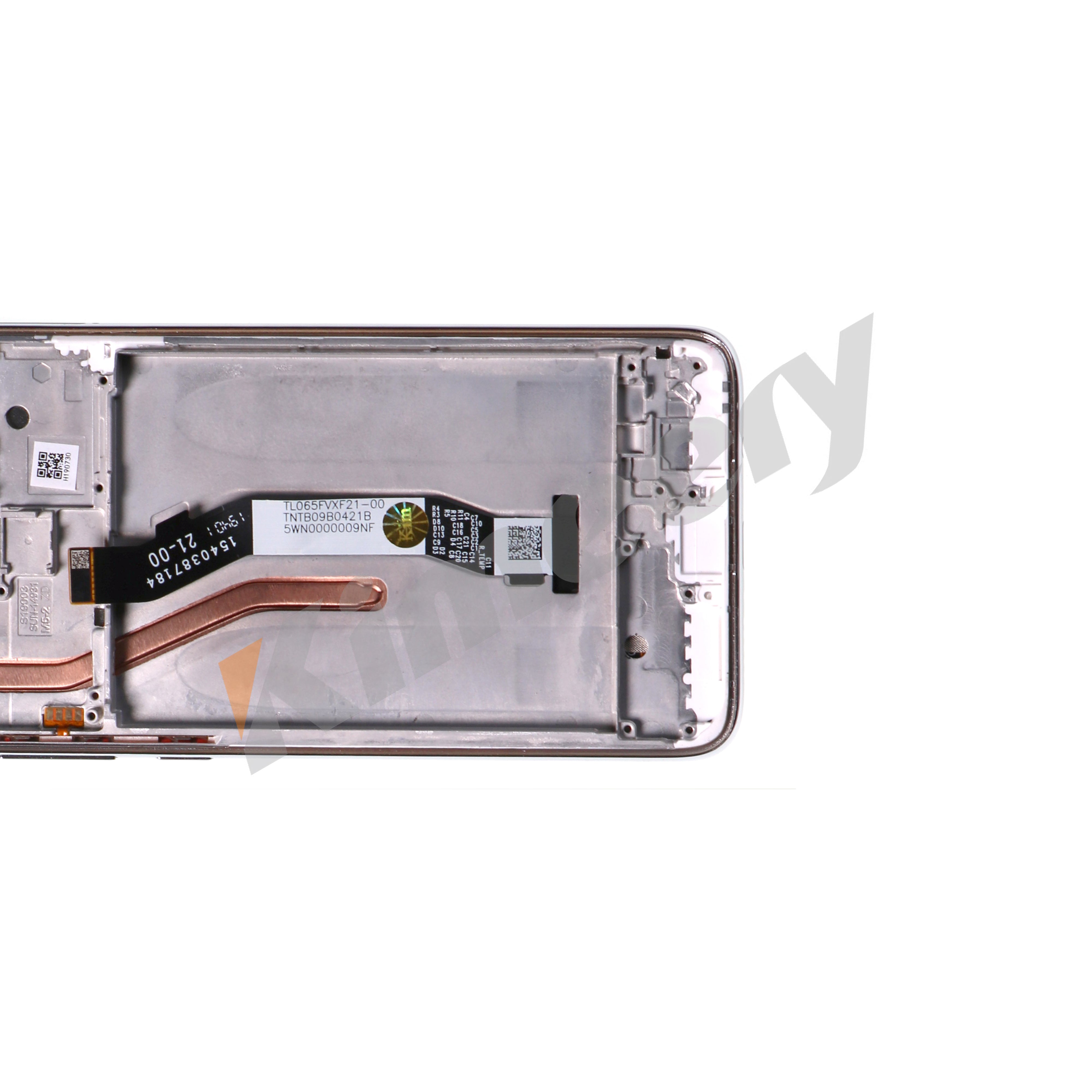 Tela LCD com moldura compatível com Xiaomi Redmi Note 8 Pro