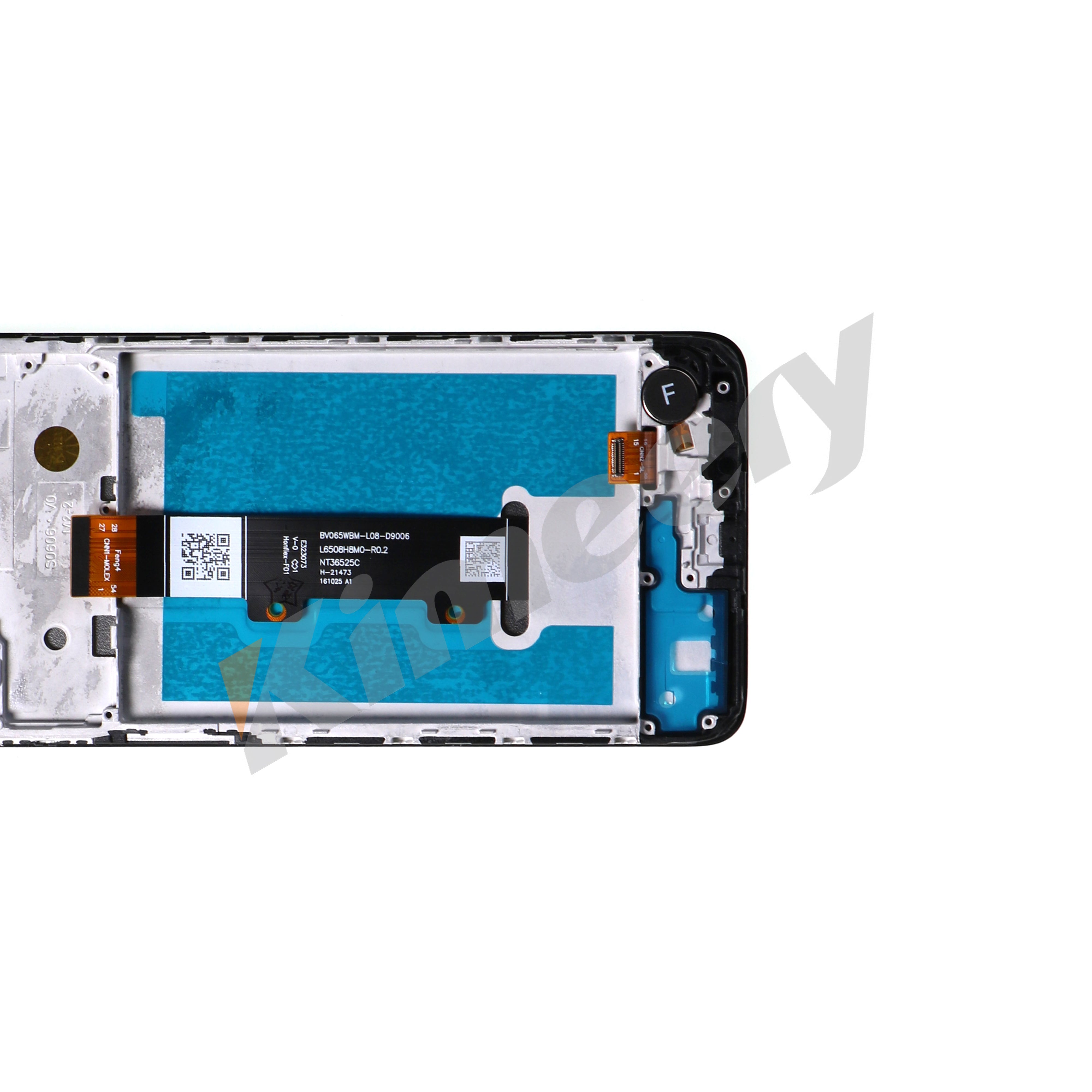 Conjunto de tela LCD com peças compatíveis para Motorola Moto E32