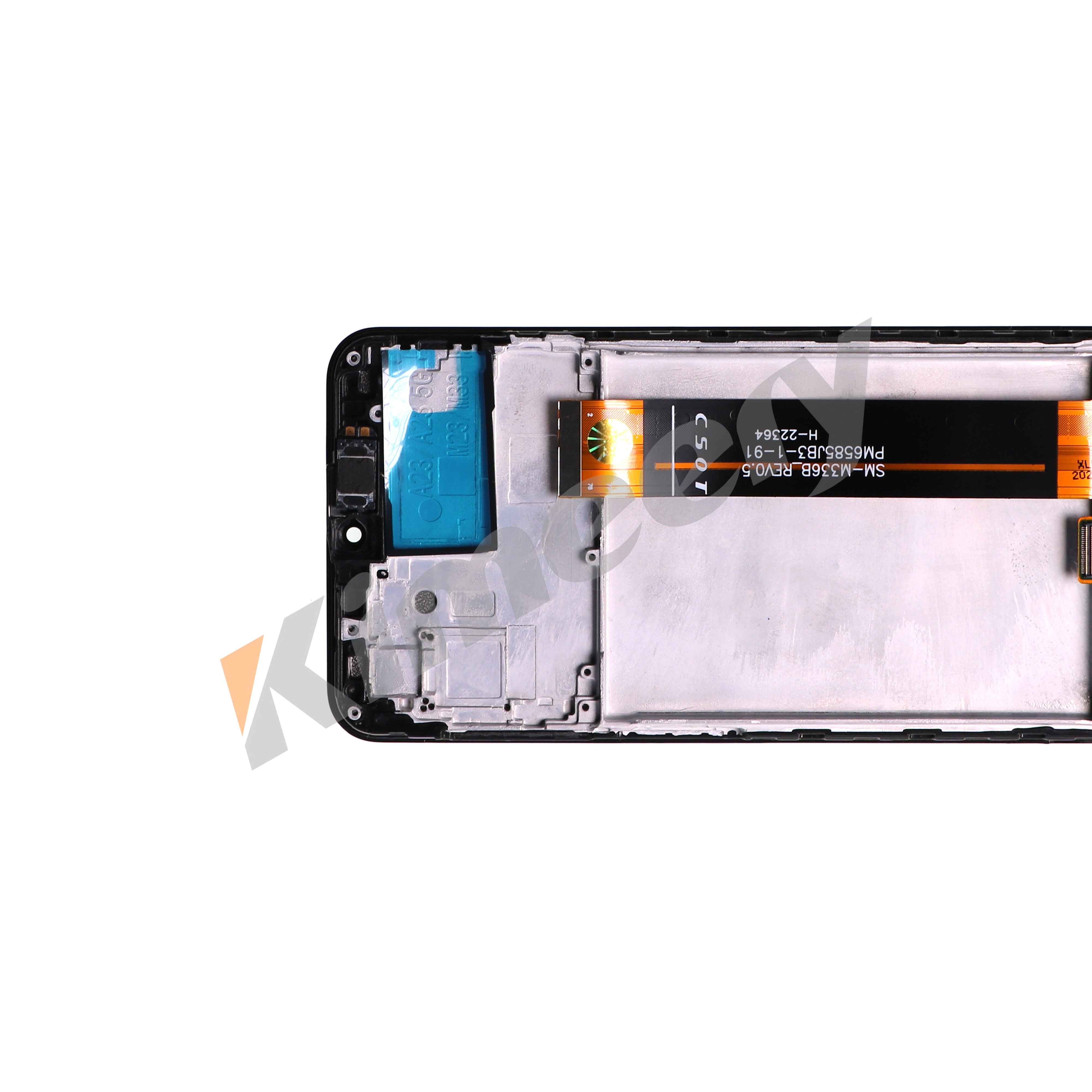 Tela LCD completa com moldura, com peças, compatível com Samsung Galaxy M23