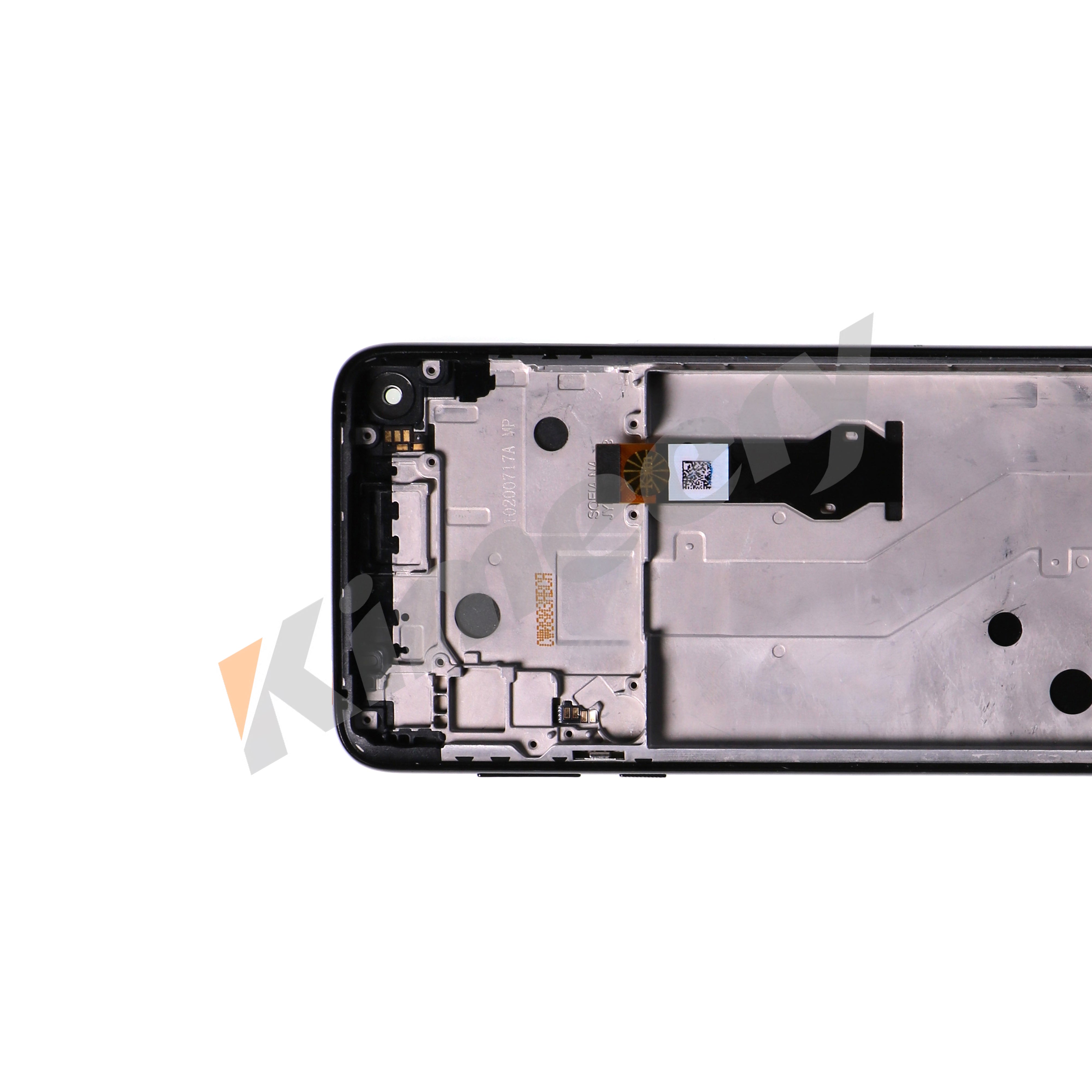 Tela LCD digitalizadora touchscreen com moldura para Motorola Moto G8 Power