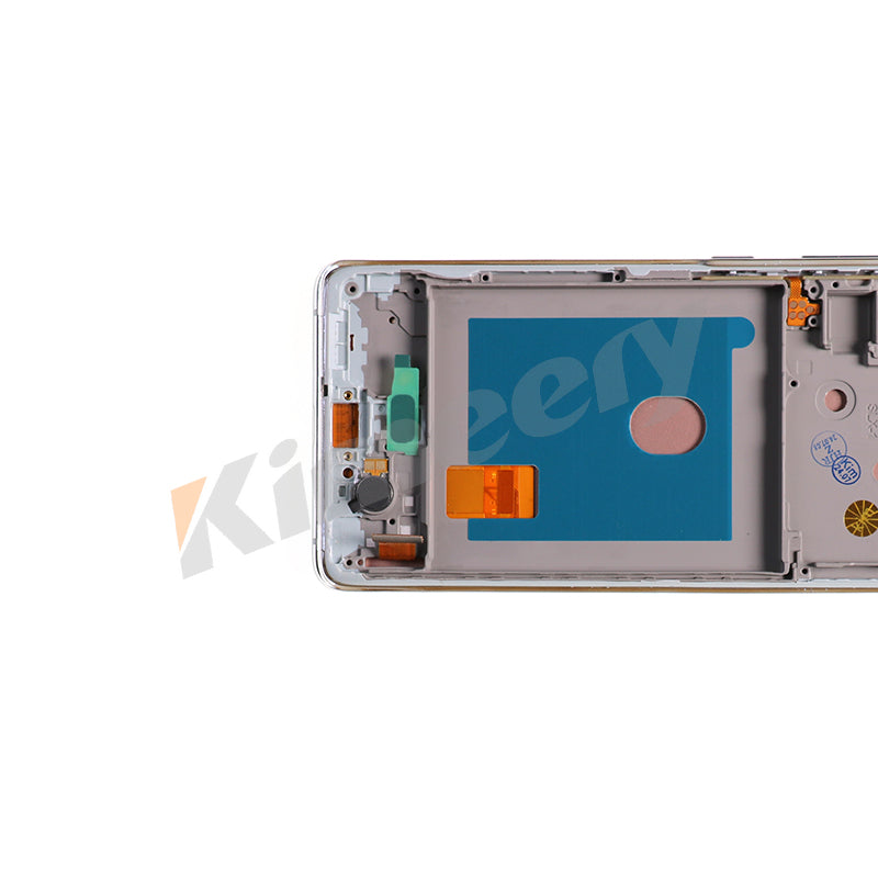 Conjunto de tela OLED com peças compatíveis para Samsung Galaxy S20FE (PRATA/ VERDE/ PRETO)