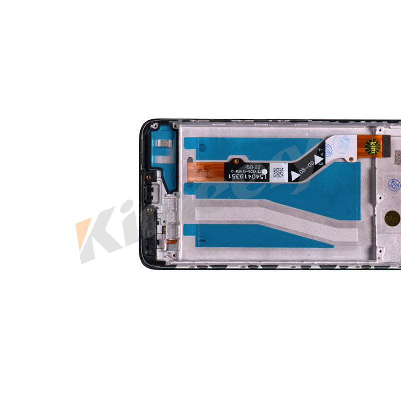 Pantalla LCD digitalizadora de pantalla táctil con marco para Motorola Moto G60