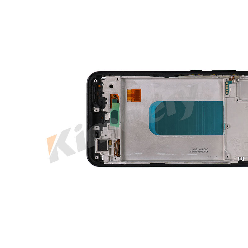 Tela LCD OLED com moldura e peças compatíveis com Samsung Galaxy A54