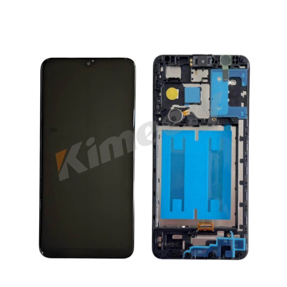 Conjunto de tela LCD com moldura e peças compatíveis com Samsung Galaxy A01 Core/A013