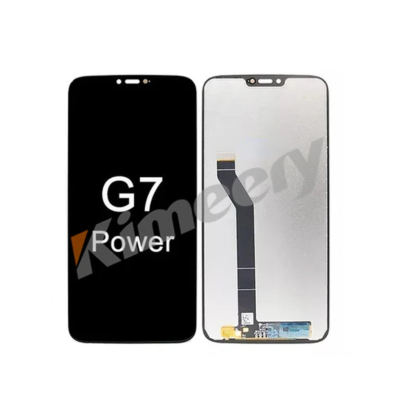 Tela sensível ao toque LCD para Motorola Moto G7 Power