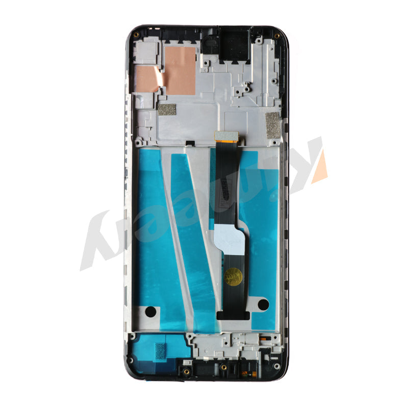 Tela sensível ao toque LCD Com Aro para Motorola One Fusion Plus