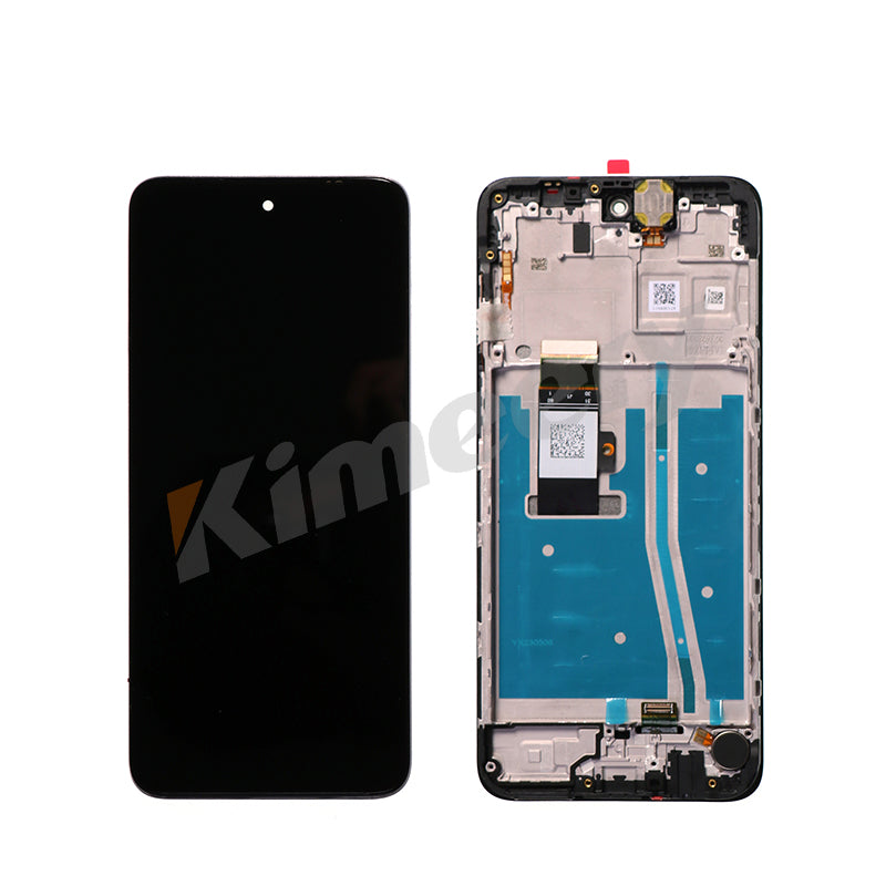 Tela sensível ao toque LCD National+ Parts para Motorola Moto G53