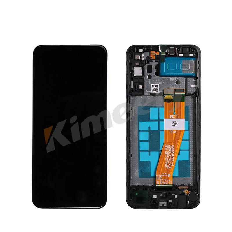 Conjunto de tela LCD com peças compatíveis para Samsung Galaxy A04E