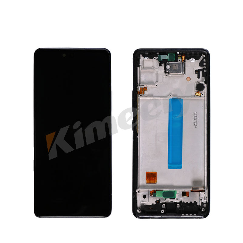 Conjunto de tela OLED com peças compatíveis para Samsung Galaxy A53 5G