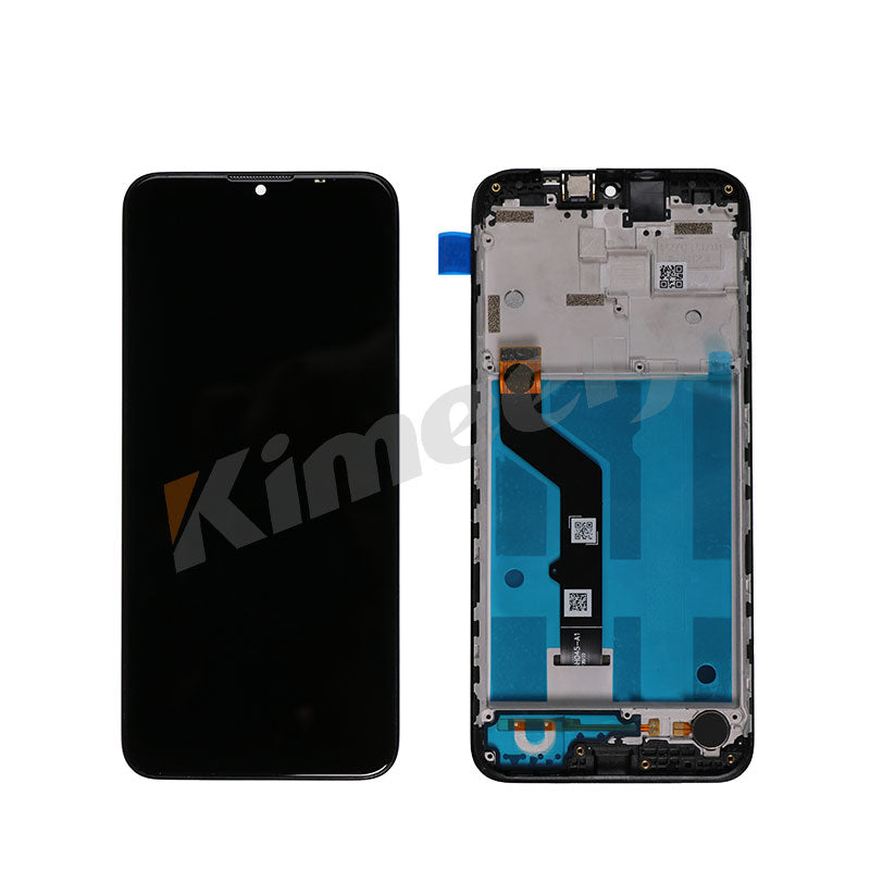 Tela sensível ao toque LCD National+ Parts para Motorola Moto G9 Play