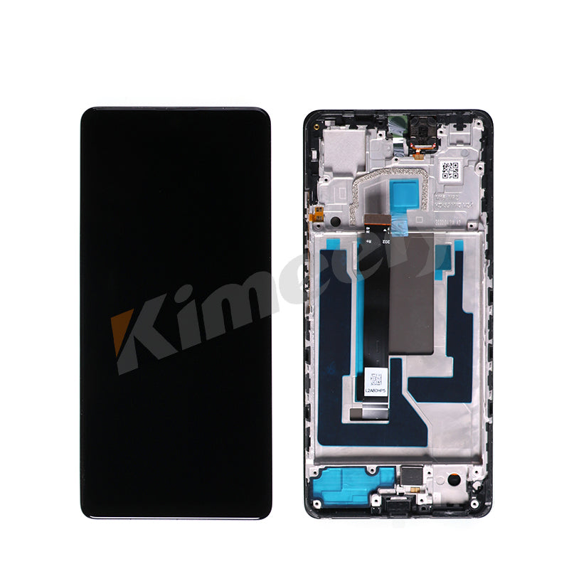 Substituição de tela LCD com peças compatíveis para Xiaomi Redmi Note 12 Pro 5G