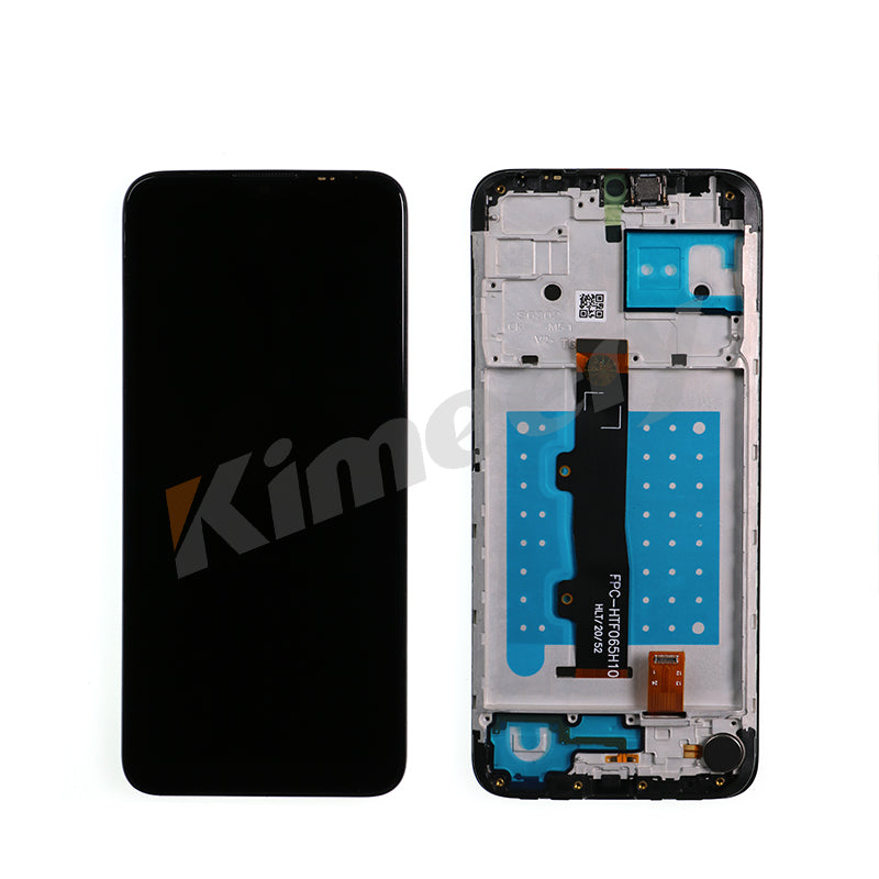 Tela sensível ao toque LCD National+ Parts para Motorola Moto E7 Power