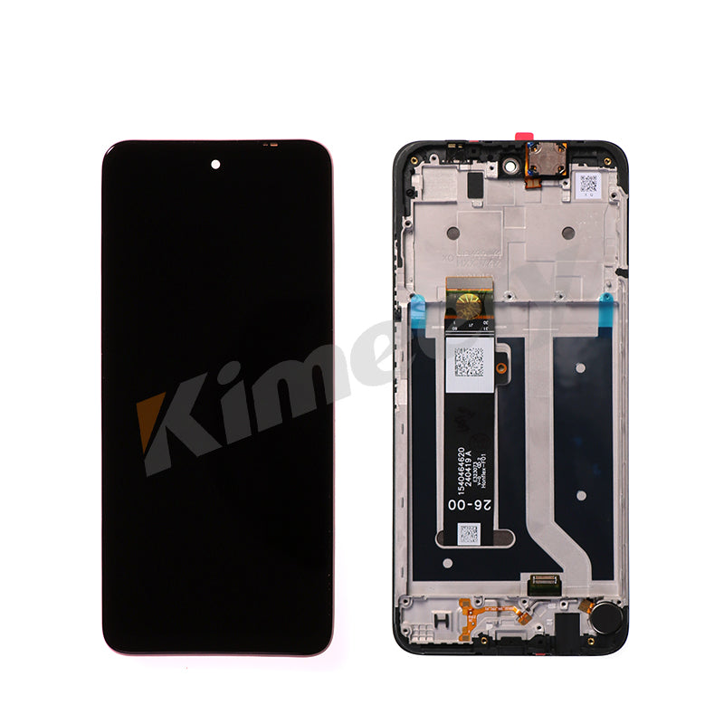 Tela sensível ao toque LCD National+ Parts para Motorola Moto G34