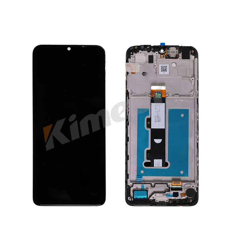 Tela sensível ao toque LCD National+ Parts para Motorola Moto E22