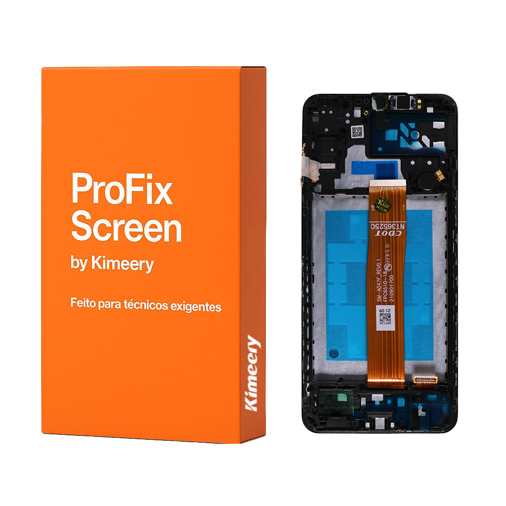 Conjunto de tela LCD com peças compatíveis para Samsung Galaxy A04s