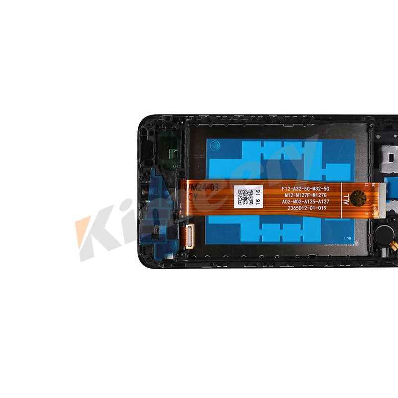 Conjunto de tela LCD com peças compatíveis para Samsung Galaxy A12