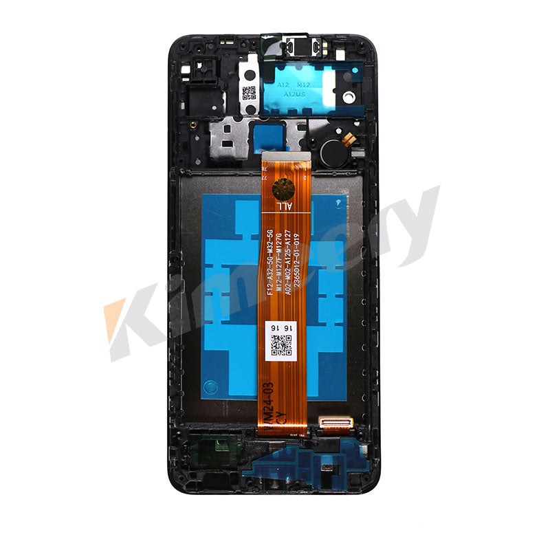 Conjunto de tela LCD com peças compatíveis para Samsung Galaxy A12