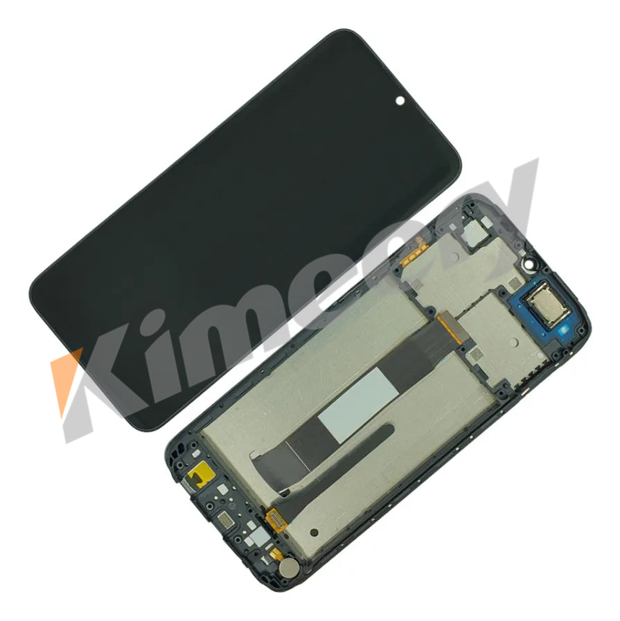 Substituição de tela LCD com moldura e peças compatíveis para Xiaomi Redmi A1