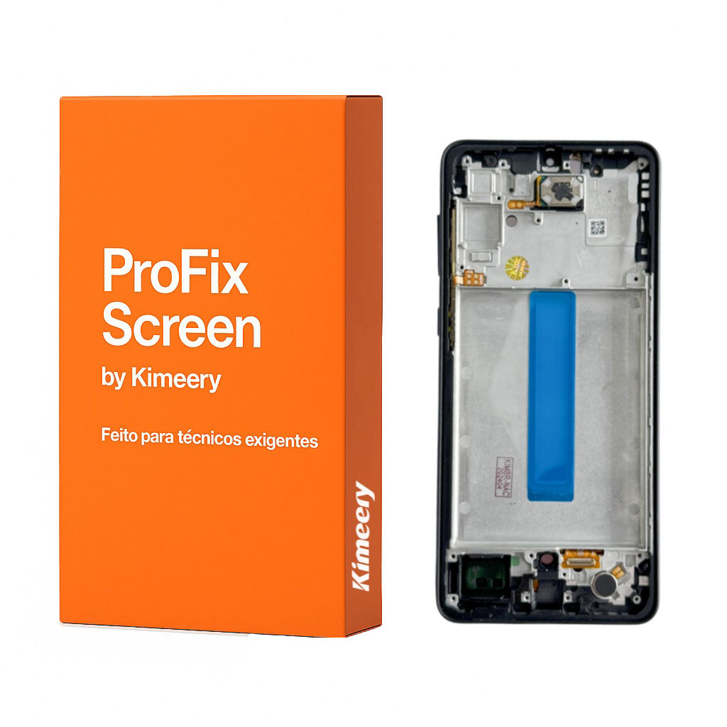Pantalla OLED con marco y piezas compatibles con Samsung Galaxy A33 5G