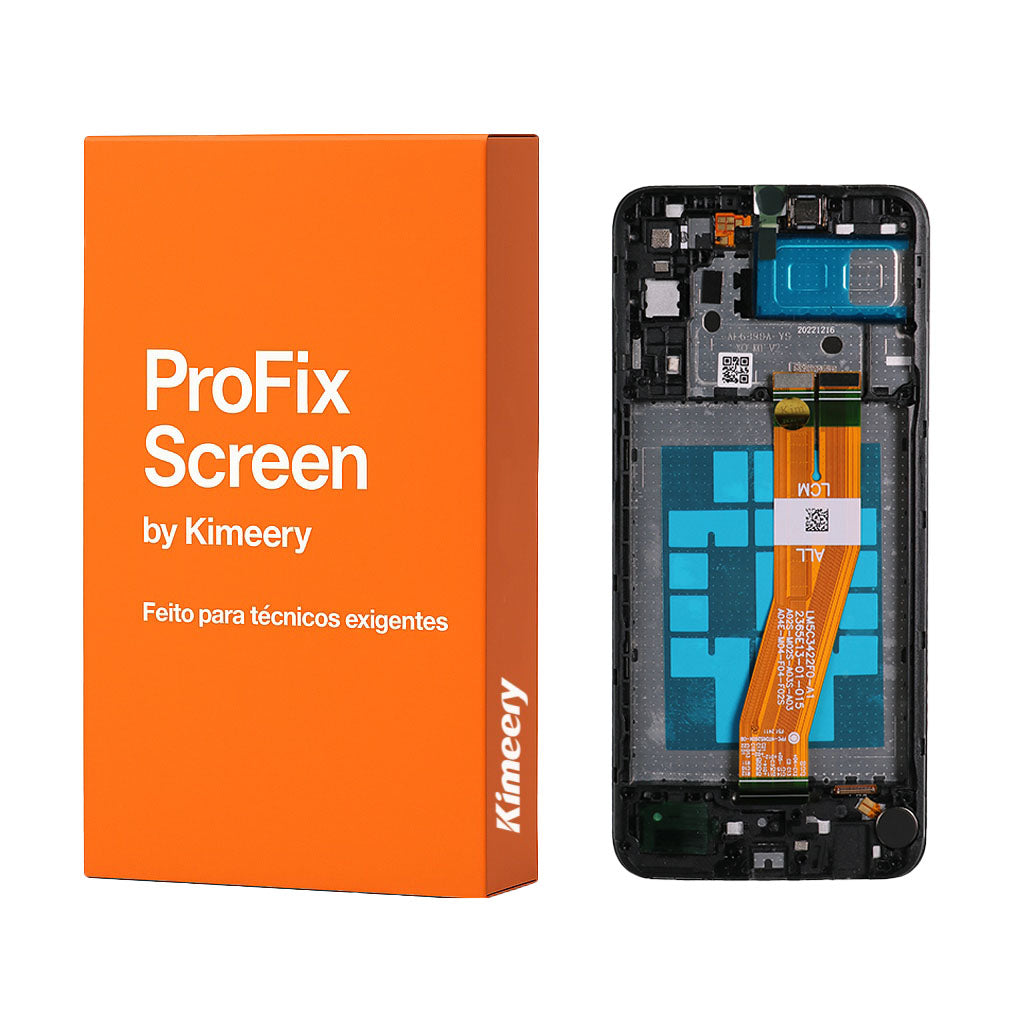 Conjunto de tela LCD com peças compatíveis para Samsung Galaxy A04E