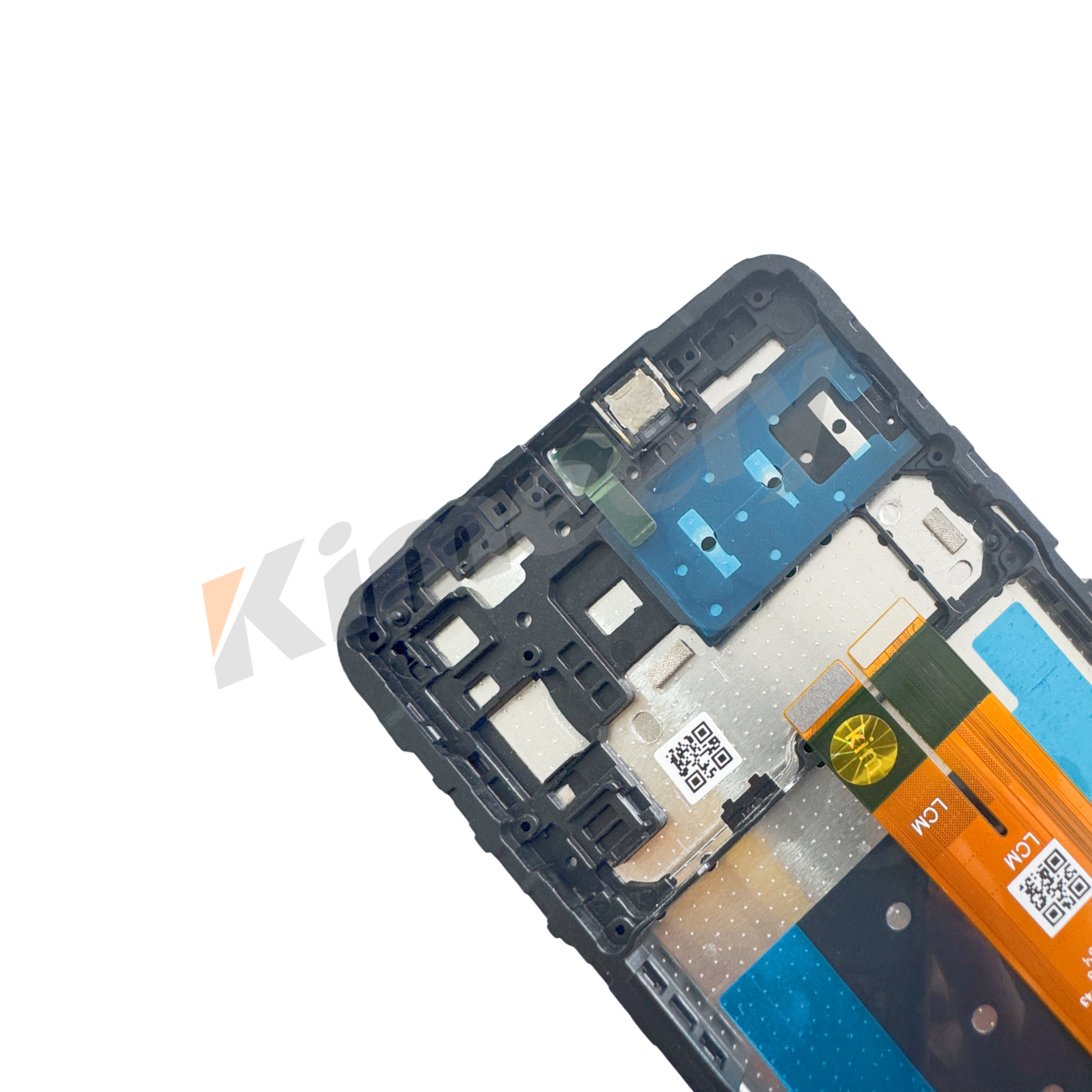 Conjunto de tela LCD com moldura e peças compatíveis com Samsung Galaxy A14 4G A145