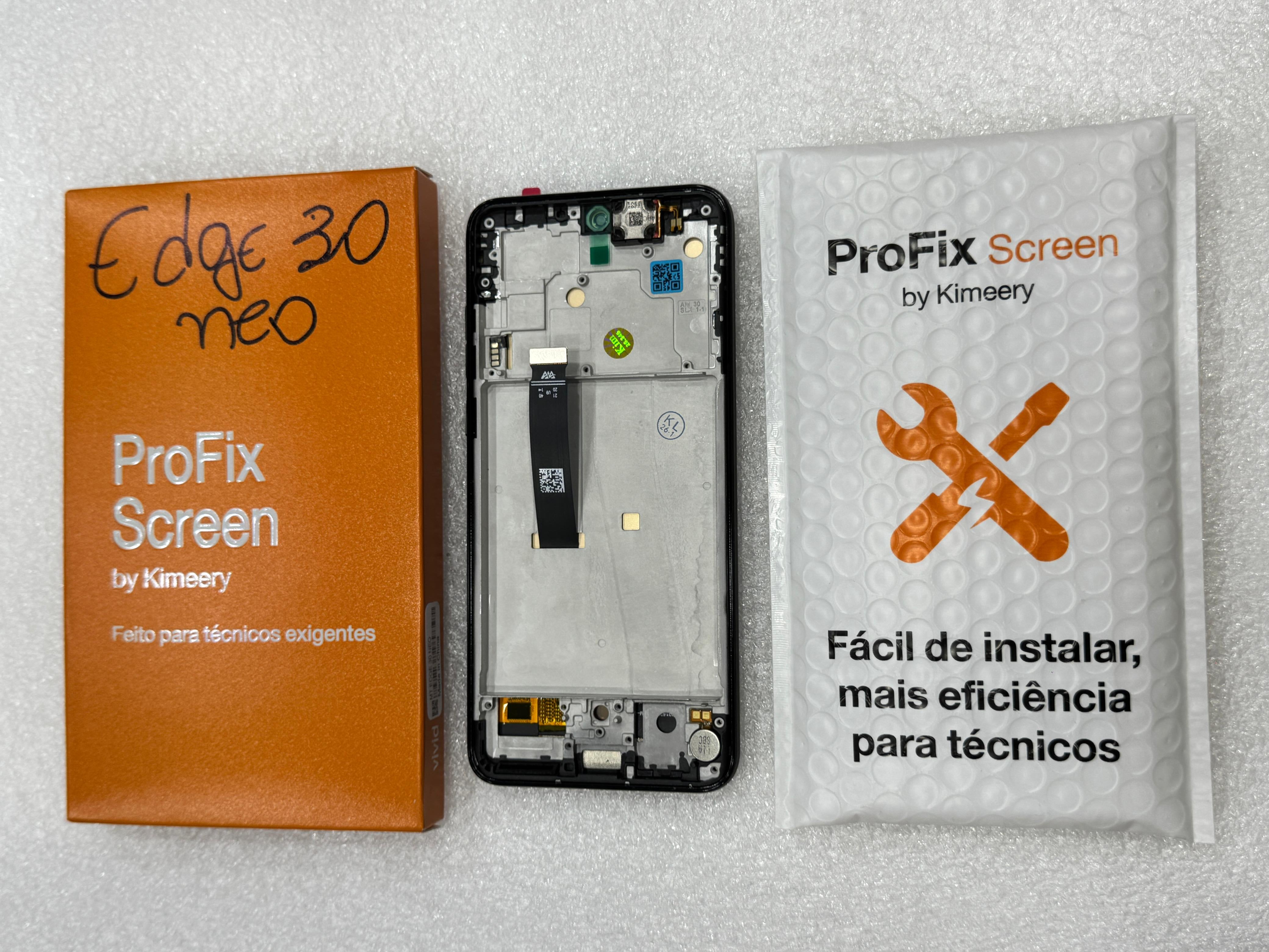 ProFix OLED Tela VIVID LCD completa Para Motorola Edge 30 Neo
