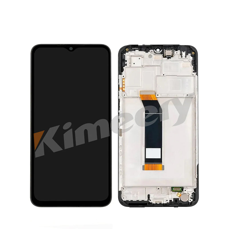 LCD vívido com moldura e peças compatíveis com Xiaomi Redmi Note 10 5G